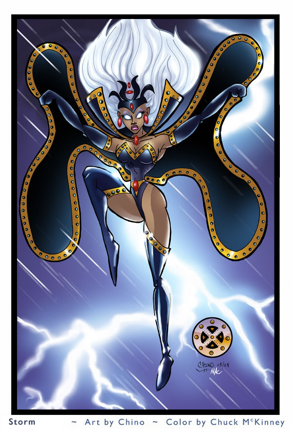 Storm ~ Art by Chino ~ Color by Chuck McKinney